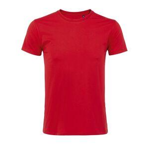 SOLS 00580 - Imperial FIT Heren Tee Shirt Met Aangepaste Ronde Kraag