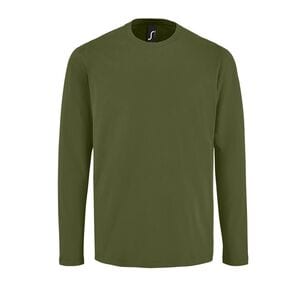 SOL'S 02074 - Imperial LSL MEN Heren T Shirt Met Lange Mouwen militair groen