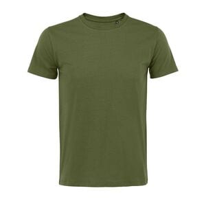 SOL'S 02855 - Martin Men Heren Nauwsluitend Jersey T Shirt Met Ronde Hals militair groen