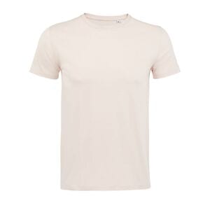 SOL'S 02076 - Milo Men Heren T Shirt Met Korte Mouwen Crème-roze