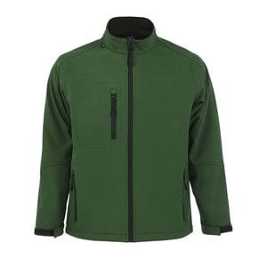 SOLS 46600 - RELAX Heren Jas Met Ritssluiting Softshell