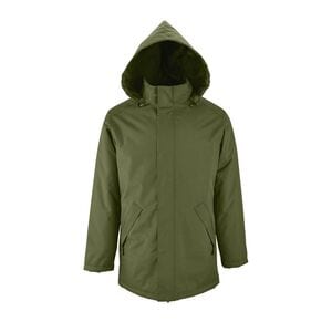 SOL'S 02109 - Robyn Unisex Jas Met Padded Voering Bosgroen