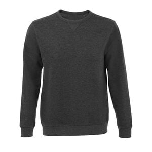 SOL'S 02990 - Sully Sweatshirt Met Ronde Hals Houtskool gemêleerd