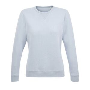 SOL'S 03104 - Sully Women Dames Sweater Met Ronde Hals Romig blauw