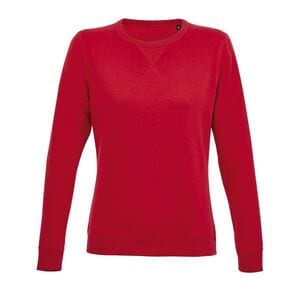 SOL'S 03104 - Sully Women Dames Sweater Met Ronde Hals Rood