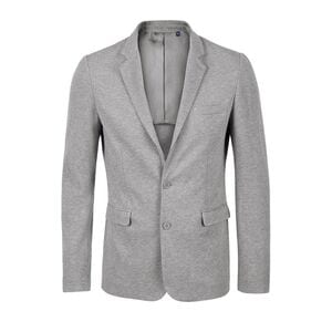 NEOBLU 03169 - Marcel Heren Blazer Piqué Heren Heide Grijs