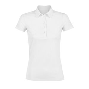 NEOBLU 03191 - Oscar Women Polo Gemerceriseerde Jersey Dames Optisch wit