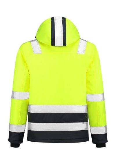 Tricorp T51 - Midi Parka Hoog Zichtbaar Tweekleurig Werk Jas Unisex