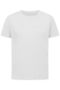 Stedman STE8170 - T-shirt Interlock Active-Dry SS voor kinderen Wit