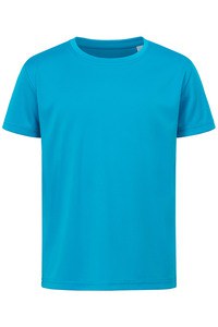 Stedman STE8170 - T-shirt Interlock Active-Dry SS voor kinderen Hawaii Blauw