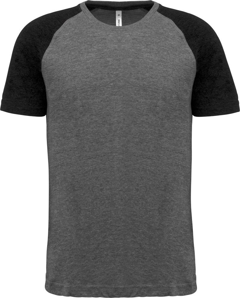 Proact PA4010 - Tweekleurig Triblend sport-t-shirt met korte mouwen volwassene