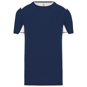 Proact PA478 - Tweekleurig sport-t-shirt Sportief marine/wit