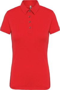 Kariban K263 - Damespolo korte mouwen van jersey Rood