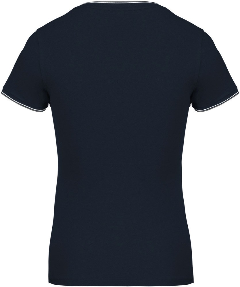 Kariban K394 - Dames V-hals piqué t-shirt