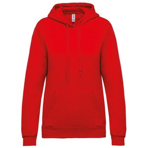 Kariban K473 - Damessweater met capuchon Rood