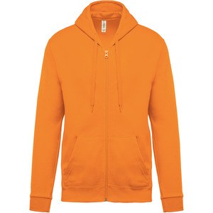 Kariban K479 - Sweater met rits en capuchon Oranje