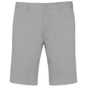 Kariban K750 - Heren chino bermudashorts Fijn grijs