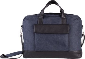 Kimood KI0429 - Laptoptas businessman Grafietblauw Heather