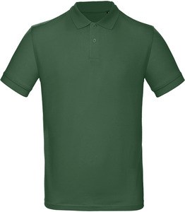 B&C CGPM430 - Men's organic polo shirt Fles groen