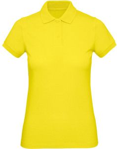 B&C CGPW440 - Ladies' organic polo shirt Zonnegeel