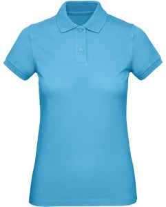 B&C CGPW440 - Biologische damespolo Zeer turquoise