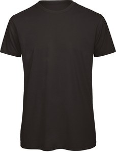 B&C CGTM042 - Organic Cotton Crew Neck T-shirt Inspire Zwart