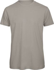 B&C CGTM042 - Organic Cotton Crew Neck T-shirt Inspire Lichtgrijs