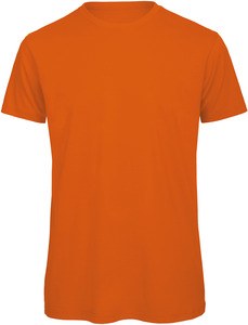 B&C CGTM042 - Organic Cotton Crew Neck T-shirt Inspire Oranje