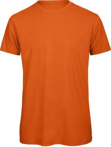 B&C CGTM042 - Organic Cotton Crew Neck T-shirt Inspire Stedelijk oranje