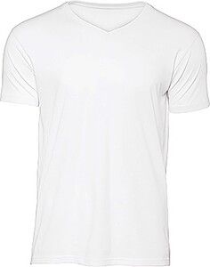 B&C CGTM044 - Organic Cotton Inspire V-neck T-shirt Wit