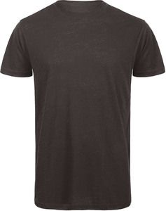 B&C CGTM046 - SLUB Organic Cotton Inspire T-shirt Chique zwart