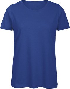 B&C CGTW043 - Organic Cotton Inspire Crew Neck T-shirt / Woman Koningsblauw