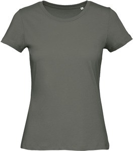 B&C CGTW043 - Organic Cotton Inspire Crew Neck T-shirt / Woman Duizendjarig Khaki