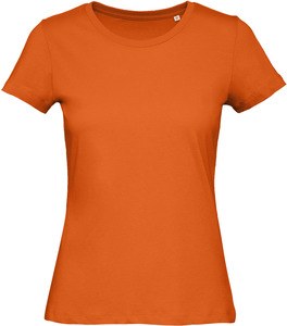 B&C CGTW043 - Organic Cotton Inspire Crew Neck T-shirt / Woman Stedelijk oranje