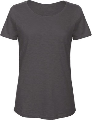 B&C CGTW047 - SLUB Organic Cotton Inspire T-shirt / Woman