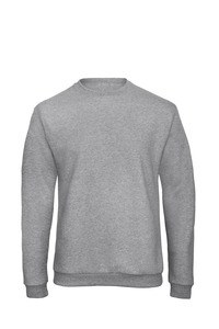 B&C CGWUI23 - ID.202 Sweater met ronde hals Heide Grijs