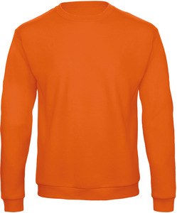 B&C CGWUI23 - ID.202 Sweater met ronde hals Oranje pompoen