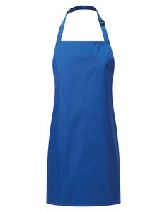 Premier PR145 - Waterdichte schort met bovenstuk “Essential” Koningsblauw