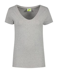 Lemon & Soda LEM1262 - T-shirt V-hals bedje/elastiek voor haar