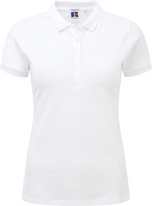 Russell RU566F - Ladies' Stretch Polo Shirt Wit