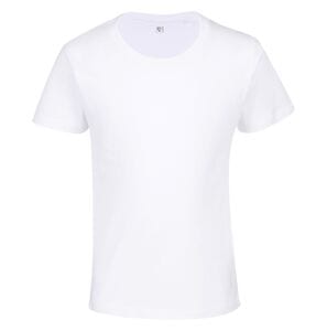 RTP Apparel 03261 - Cosmic 155 Kids T Shirt Kind Gesneden Genaaid Korte Mouwen Wit