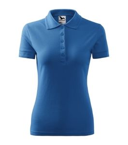 Malfini 210 - Poloshirt Piqué Dames blauw azur