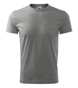 Malfini 132 - T-shirt Classic New Heren Donkerblauw grijs