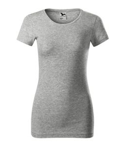 Malfini 141 - T-shirt Glance Dames Donkerblauw grijs