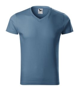 Malfini 146 - V-hals Shirt Slim Fit Heren Denim