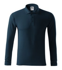 Malfini 221 - Polo Shirt Lange mouwen LS Heren Zee Blauw