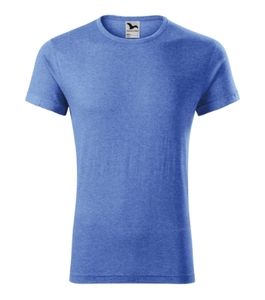 Malfini 163 - T-shirt Fusion Heren melange blauw