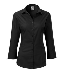 Malfini 218 - Hemd Style Dames Zwart