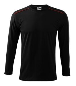 Malfini 112 - T-shirt Long Sleeve Uniseks Zwart