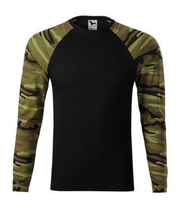 Malfini 166 - T-shirt Camouflage LS Uniseks